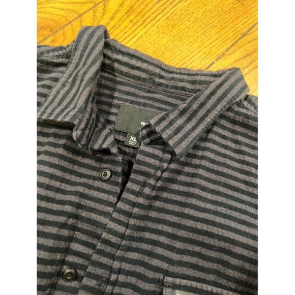 Shirt Hurley Stripped Button Up - Picture 4 of 6